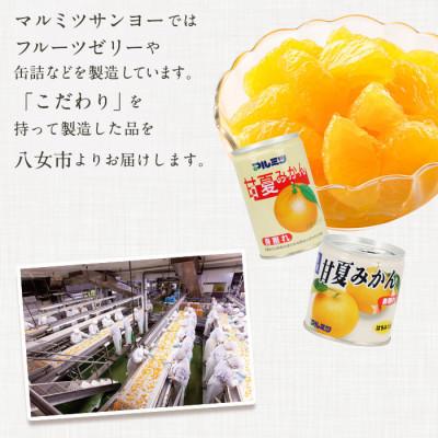 ふるさと納税 八女市 甘夏 みかん 缶詰 24缶 セット (身割れ) 国産 はちみつ入り |  | 02