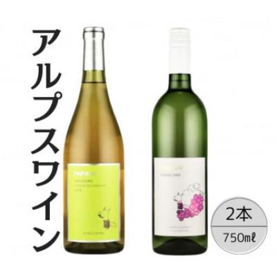ふるさと納税 笛吹市 アルプスワイン　デラウェア・甲州ドライ　計2本セット 167-081