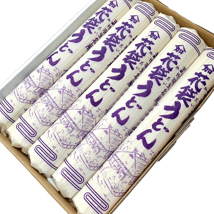 【 花袋うどん 】 10人前 (200g×5入)  武州羽生名産 素朴 こし のど越し 無添加 麺 保存食 長期保存 離乳食 介護食 羽生市推奨品認定商品 株式会社斉徳商店 明治六年創業 埼玉県 羽生