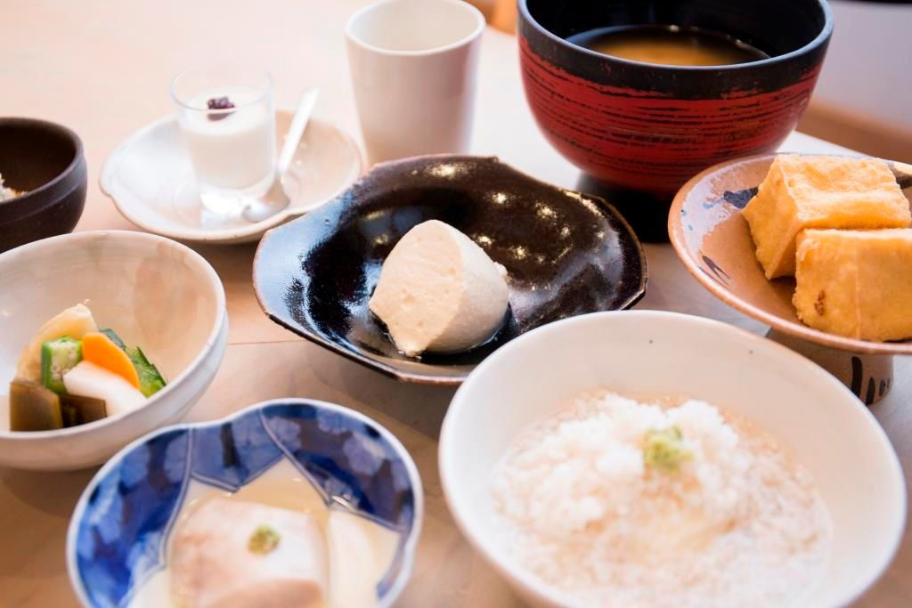 ざる豆腐発祥のお店・川島豆腐で朝食