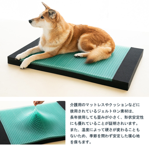 Dog ケアマットレス Mサイズ ： ペット用品 ペット介護 ペットマット ジェルトロン