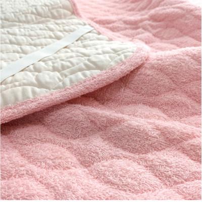 ふるさと納税 和泉市 【シングル】コットンタオル&和泉木綿ガーゼ敷パッド　100×205cm　ピンク1枚　PF-1S-PI |  | 01