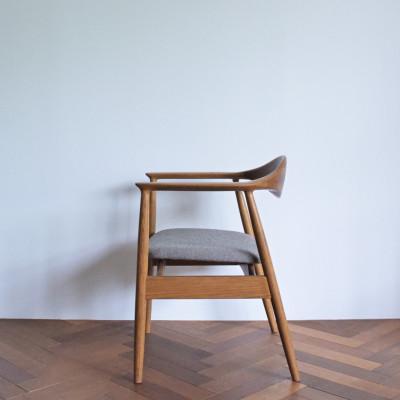 ふるさと納税 小野市 アームチェア　オーク　グレー |  | 03