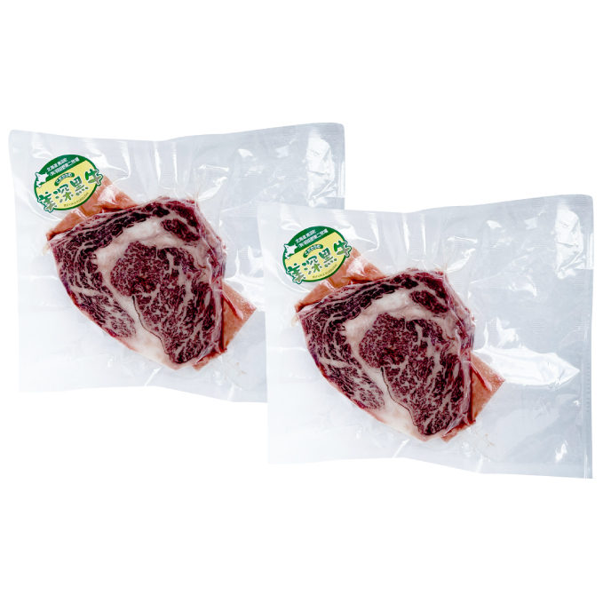 北海道産 黒牛リブロースステーキ180g×2【こだわりの美深黒牛】_イメージ2