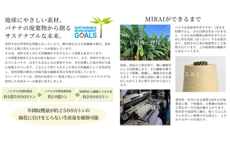 ボックスシーツ ダブル バナナガーゼクロス(R)MIRAI 日本製 綿 バナナ繊維 SDGs リバーシブル MIRAI ソイルブラウン×ウッドベージュ 静岡 浜松市
