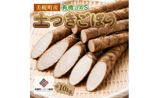 美幌町産 有機JAS 土つきごぼう 10kg ふるさと納税 人気 おすすめ ランキング ごぼう ゴボウ 牛蒡 土付き 土付きごぼう 新鮮 有機JAS ごぼう つちつきごぼう 野菜 やさい 北海道 美幌町