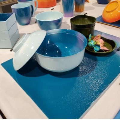 ふるさと納税 加賀市 iroikoi 12.0角折膳　雪景色 |  | 02