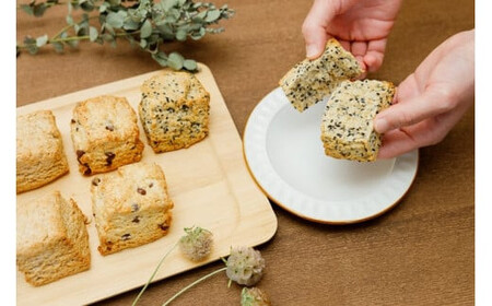 国産や安心安全な食材を大切にしたこだわりの人気ヴィーガンスコーン詰め合わせ １２個セット 個包装 プラントベース マクロビ エシカルスイーツ【 ヴィーガンスコーン 北海道産小麦 北海道産てんさい糖 神奈川県 小田原市 スコーン スコーン】