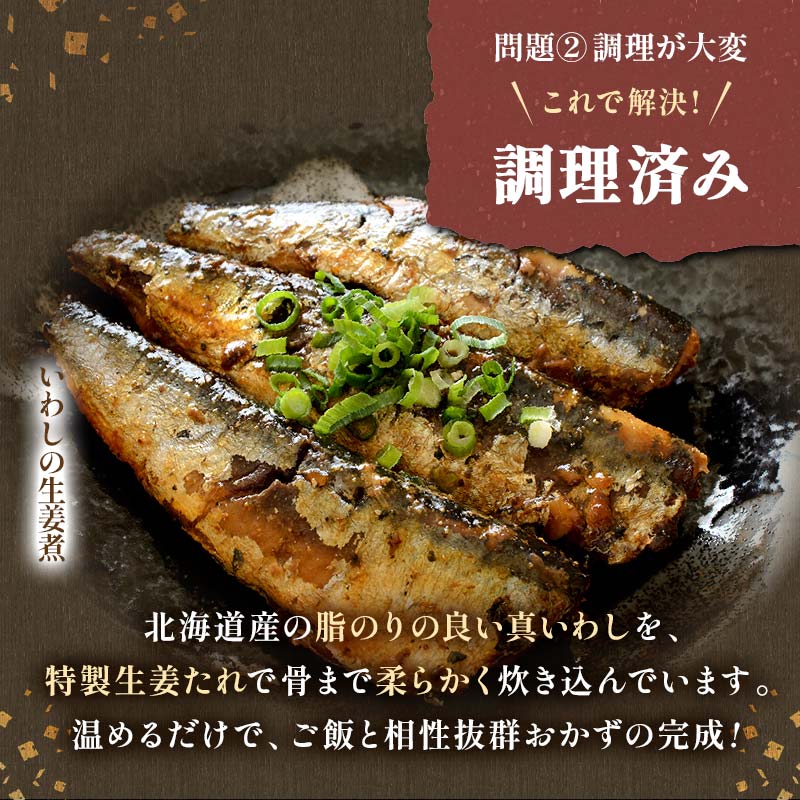 釧路おが和 北の煮魚セット ふるさと納税 魚 F4F-2470