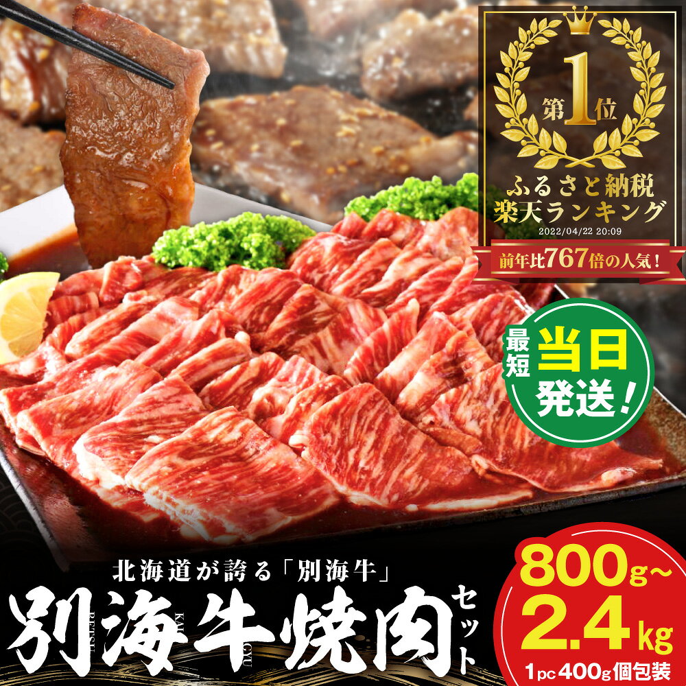 肉 焼肉 の季節！数量限定！大容量 牛肉 1.2kg で 大満足 ！ ふるさと 納税 ランキング 1位! 黒毛和牛 ｢ 別海 和牛 ｣ タレ漬400g3P 焼肉用 タレ 付( ふるさと納税 訳あり ふるさと納税 肉 赤身 ふるさと納税 牛肉 小分け 焼き肉 牛 焼肉セット 別海町 )