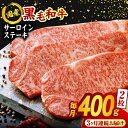 【ふるさと納税】【3回定期便】熊本県産 黒毛和牛 サーロイン ステーキ 2枚 約400g【有限会社九州食肉産業】[ZDQ039]