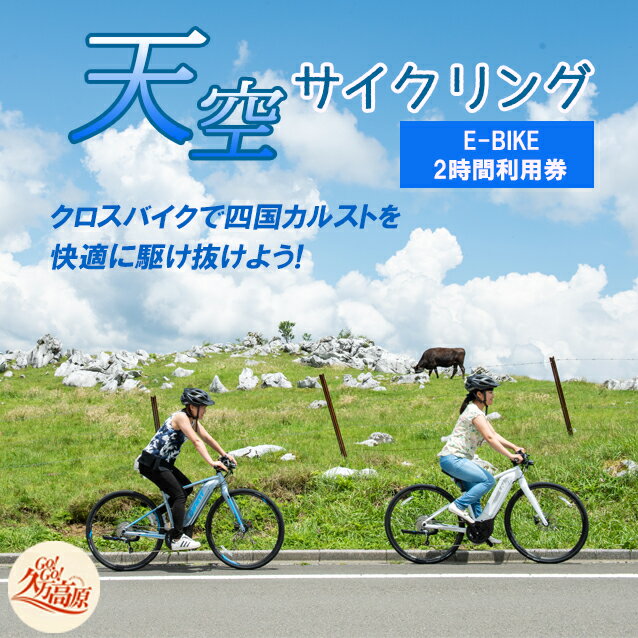 【ふるさと納税】天空サイクリング　2時間利用券1名様分◇