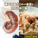 【ふるさと納税】漁師飯！瀬戸内地だこの一本足と炊き込みご飯のセット | 詰め合わせ たこ 真だこ 水産品 水産加工品 加工食品 水産物 海産物 ボイル 刺身 たこの刺身 炊き込みご飯の素 素 たこ飯 料理の素 簡単調理 おかず お弁当 普段使い 使い勝手 香川県 高松市 送料無料