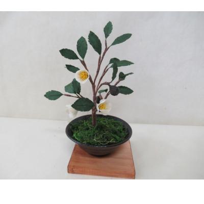 ふるさと納税 東秩父村 細川紙フラワー「お茶の花(小)」 |  | 01