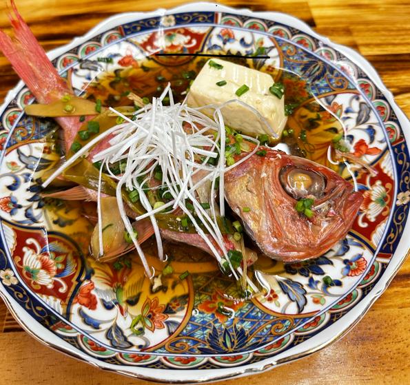 
室戸金目鯛の煮付け
