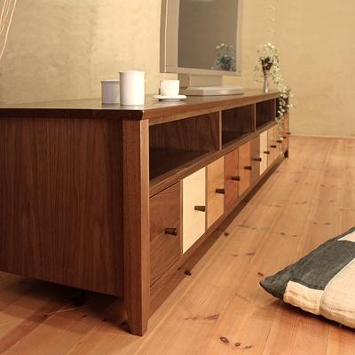 ふるさと納税 大川市 テレビボード　Tongari 11wood-wa　大川市　ウォールナット　WAプラスのTV台 |  | 02