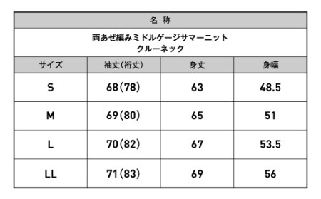 【阿部ニット】《ホワイト》両あぜ編みミドルゲージサマーニット（美濃和紙使用）Lサイズ F20C-410