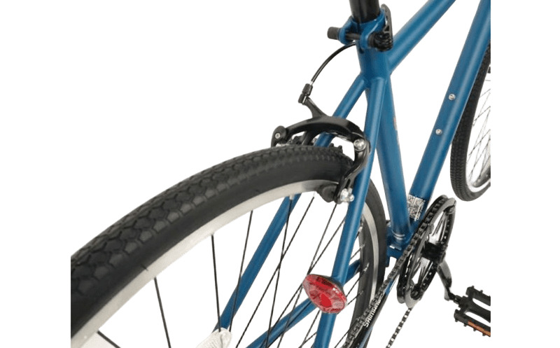 STYLE KIX  クロスバイク276 マットホワイト【27型 自転車 完成品 組み立て不要 アウトドア サイクリング じてんしゃ 通勤 通学 新生活】 099X345