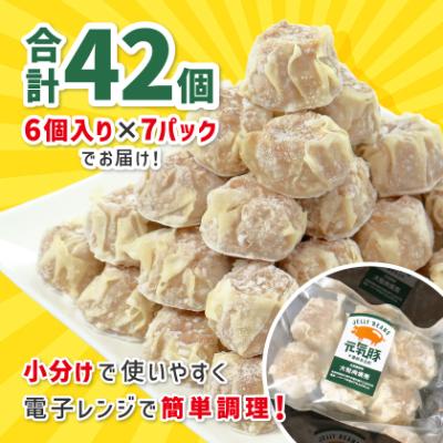 ふるさと納税 多古町 【千葉県産三元豚】元気豚 大粒肉焼売(シューマイ)セット　2.1kg(50g×42個) |  | 02