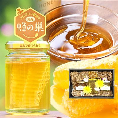 ふるさと納税 君津市 【はちみつ工房】巣蜜入り蜂蜜付き蜂蜜ギフト3点セット