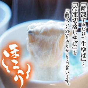 【定期6回】湯葉（生湯葉・切落し）生湯葉130g×5、切落し300g×2 | 定期便 6回 湯葉 生湯葉 イソフラボン 美と健康のサポート 植物性タンパク質 低カロリー 栃木県 那珂川町