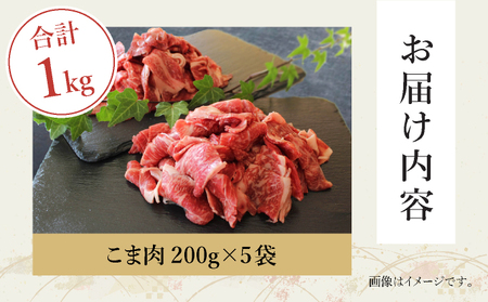 KU032 ＜宮崎牛＞こま肉300g×2袋（計600g)美味しい牛肉をご家庭で【KU032】