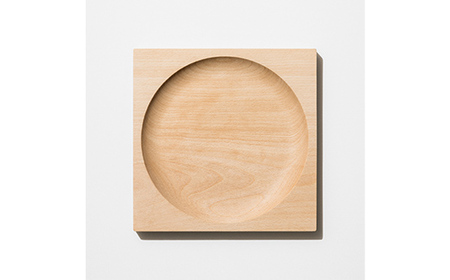 「佐藤工芸」×「TENT」共同開発 SKOP SOLID DISH (スコップ ソリッドディッシュ) ブナ材 Lサイズ 2枚 木皿 F2Y-5845