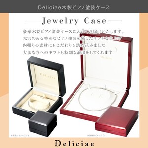 Deliciae 揺れるロングラインピアス PT900 天然ダイヤモンド 40石 1.0ctUP DPE-53-PT-0101-P