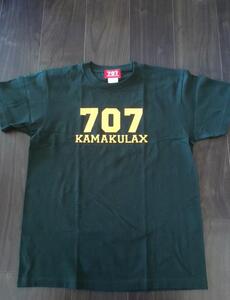鎌倉ブランドの老舗「KAMAKULAX」の定番オリジナル７０７Ｔシャツ【ダークグリーン】Sサイズ