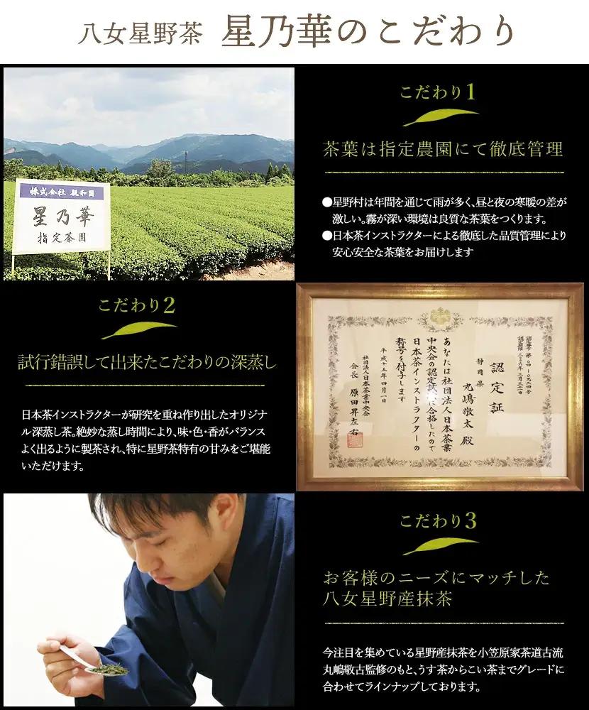 深蒸し茶 八女星野産 訳あり 1100g 八女茶 お茶 茶葉 緑茶 日本茶 茶袋