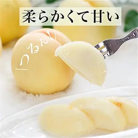 【先行受付】岡山県産　白桃6玉(1.6kg以上)　化粧箱入り【配送不可地域：離島・北海道・沖縄県】【1281362】