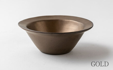 【美濃焼】DesPres-デプレ- リムボウル WHITE、BLACK、GOLD 3枚セット｜食器 国産 美濃焼 陶器 洋食器 お皿 中鉢 取り鉢 取り皿 煮物鉢 副菜鉢 ボール マルチボウル スープ