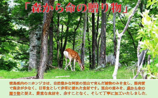 鹿もも肉スライス  200g×4個 AWA WILD MEAT