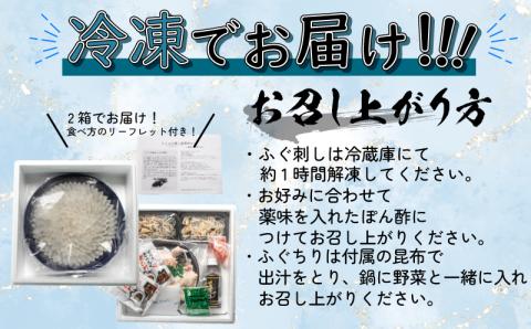 天然国産とらふぐ プレミアムセット 5～6人前 【数量限定】