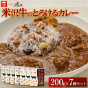 【ふるさと納税】 米沢牛のとろけるカレー (200g×7個セット)『スパイスキッチン成ス』 山形県 南陽市 [1797]