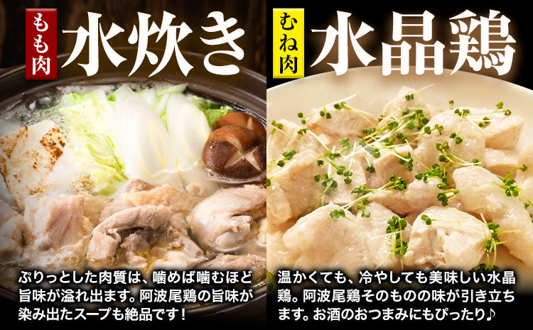 阿波尾鶏 冷凍 むね肉 300g×3パック もも肉 300g×3パック 計1.8kg 《30日以内に出荷予定(土日祝除く)》| 阿波尾鶏 冷凍 地鶏 小分け 地鶏 鶏肉 もも肉 むね肉 小分け 鶏肉 