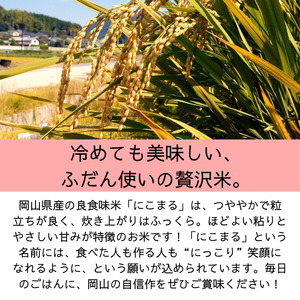 【令和7年産】岡山県産米 にこまる 5kg 5kg×1袋 【先行予約 2025年11月上旬から順次発送】