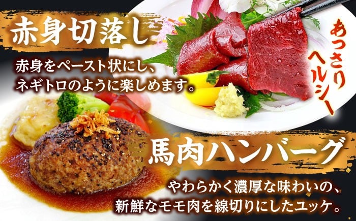 馬刺し 馬肉 食べ比べ 6種 セット 約1.02kg 1kg 1キロ