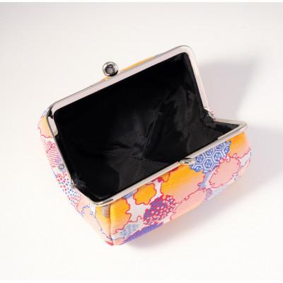 ふるさと納税 与謝野町 コロリンポーチ　小紋柄(白色) |  | 02