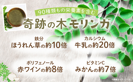 ≪スーパーフード≫モリンガパウダー計120g 健康 粉末 パウダー 加工品 国産_T033-001