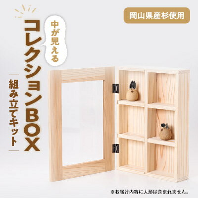 【ふるさと納税】コレクションBOX　組み立てキット【1503027】