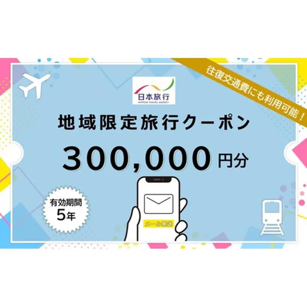 京都市日本旅行地域限定旅行クーポン300,000円分（Eメール発行）