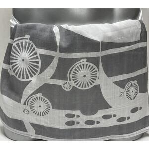 堺の機屋（織物工場）職人が作った褌【柄：自転車】