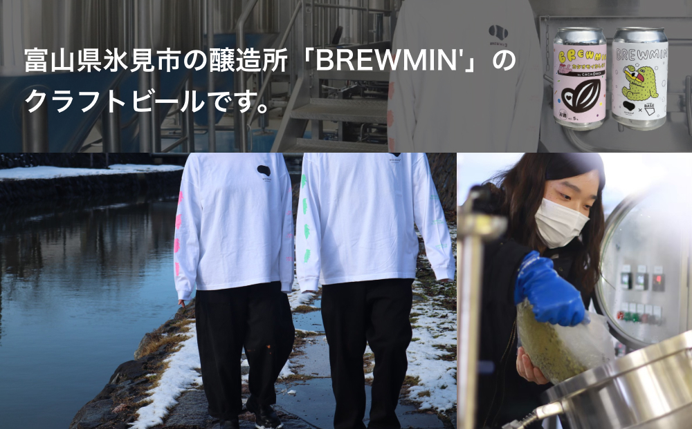 BREWMIN'の クラフトビール おまかせ 飲み比べ 12本セット 富