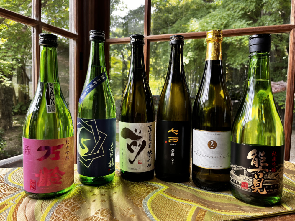 
純米吟醸 飲み比べ(七田、古伊万里、東一、基峰鶴、能古見、万齢：720ml×6本)
