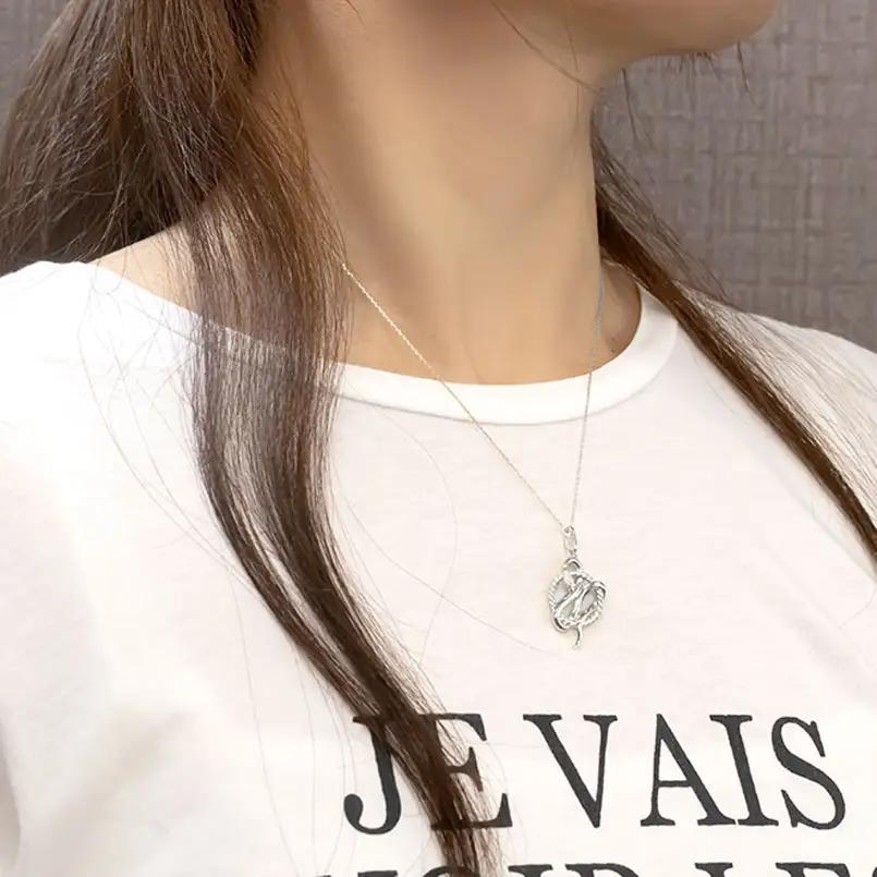ヘビ 蛇 プラチナ ペンダントトップ pt999 ネックレス 純プラチナ スネーク 干支 巳年 縁起物 240828mro403pt999 SWAA177