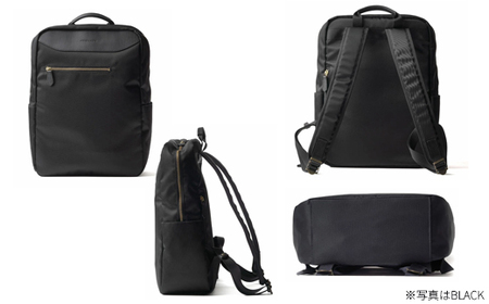 2WAYリュック＜ネイビーキャメル＞　【12203-0407-2】