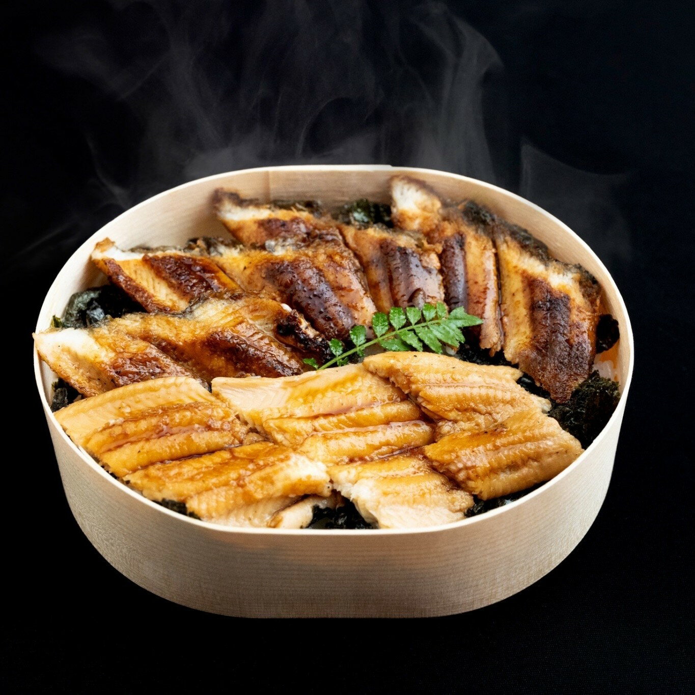 【ふるさと納税】冷凍　焼あなごと煮あなごのあいもりわっぱめし　特上(340g)