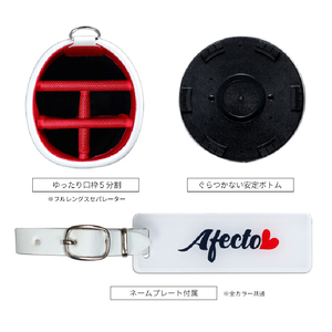 AFECTO（アフェクト） AFCB20-1L レディース キャディバッグ  バッグカラー：ネイビー