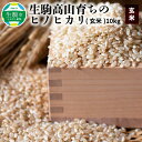 【ふるさと納税】令和6年産新米 玄米 ヒノヒカリ 5kg × 2袋 計10kg 生駒高山育ち 生産者 上武猛 お米 米 こだわり ライス 安全 健康 栄養 有機肥料 おにぎり ご飯 人気 おすすめ お取り寄せ お裾分け 奈良県産 常温 送料無料